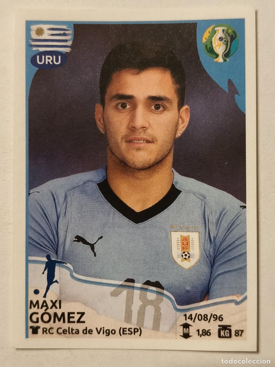 Cromos de f&uacute;tbol: #255 MAXI GOMEZ (URUGUAY) COPA AMERICA BRASIL 2019 PANINI