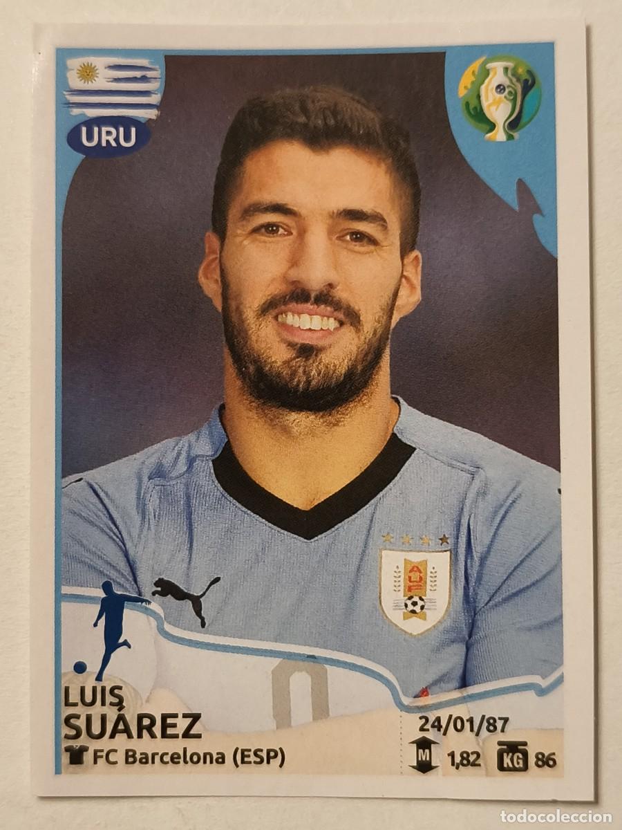 Cromos de f&uacute;tbol: #258 LUIS SUAREZ (URUGUAY) COPA AMERICA BRASIL 2019 PANINI