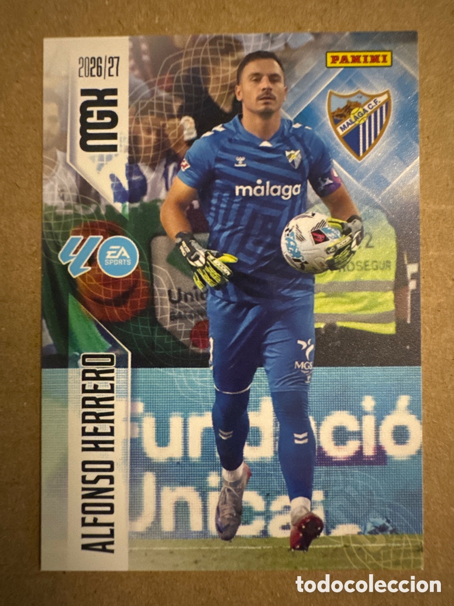 Cromos de f&uacute;tbol: # 236 Alfonso Herrero M&aacute;laga Megacracks 26 27 2026 2027