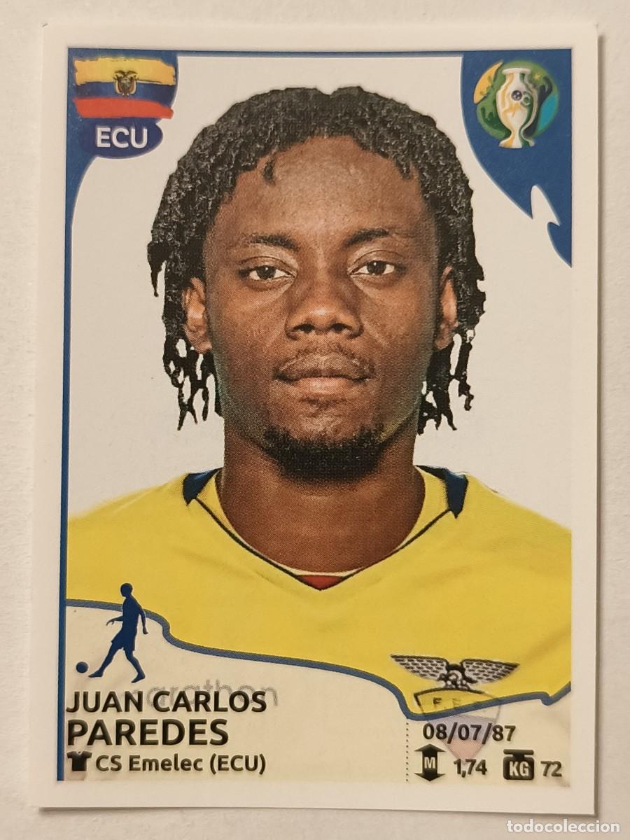 Cromos de f&uacute;tbol: #264 PAREDES (ECUADOR) COPA AMERICA BRASIL 2019 PANINI