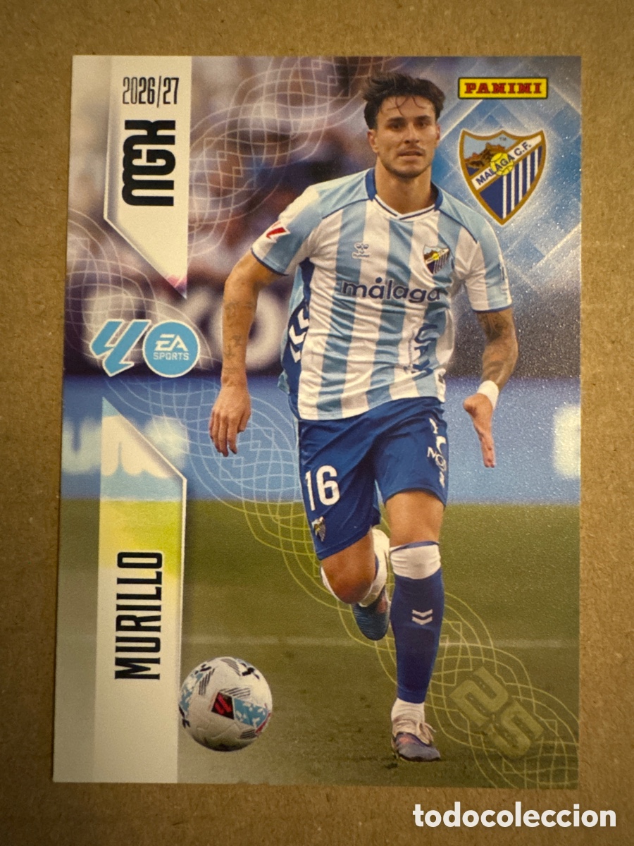 Cromos de f&uacute;tbol: # 239 Murillo M&aacute;laga Megacracks 26 27 2026 2027