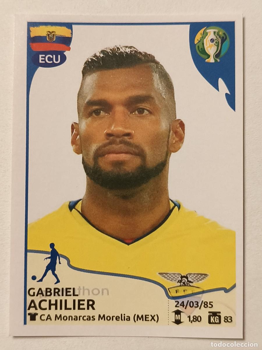 Cromos de f&uacute;tbol: #265 ACHILIER (ECUADOR) COPA AMERICA BRASIL 2019 PANINI