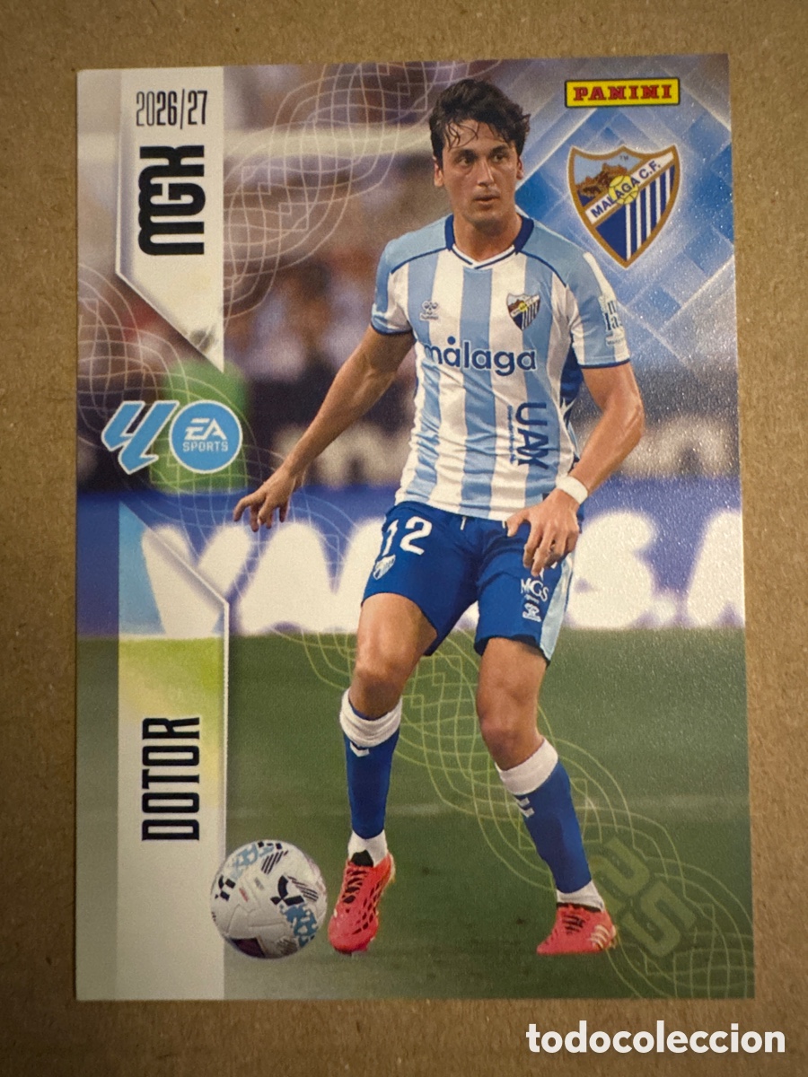 Cromos de f&uacute;tbol: # 247 Dotor M&aacute;laga Megacracks 26 27 2026 2027