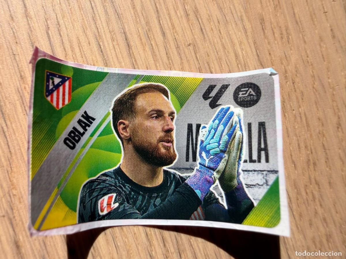 Cromos de f&uacute;tbol: MURALLA OBLAK ATLETICO MADRID 25 26 2025 2026 LIGA EA SPORTS CHICLES CHICLE ESTE SIN PEGAR