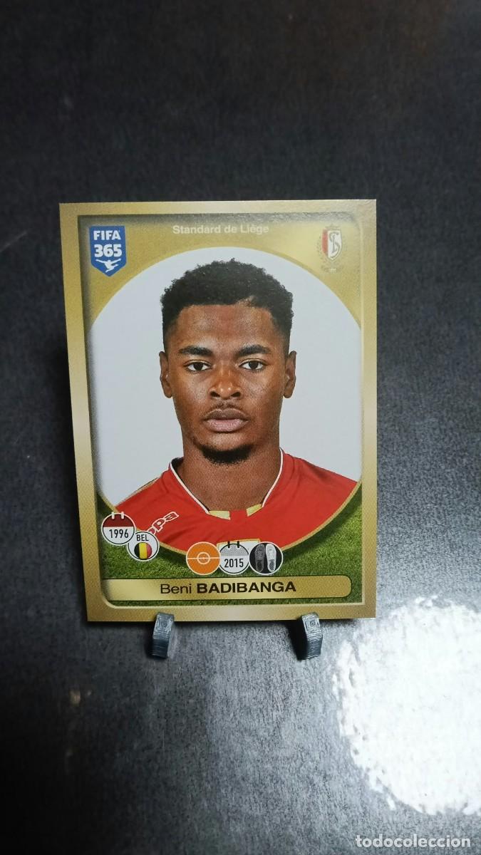 Cromos de f&uacute;tbol: Badibanga 184 Standard de Liege 2016 2017 Fifa 365 Sin Pegar