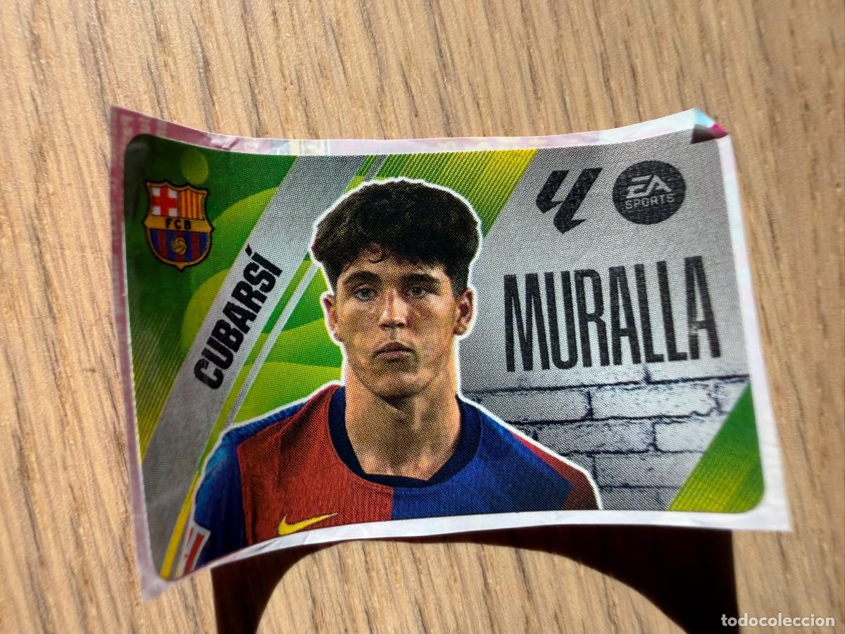 Cromos de f&uacute;tbol: MURALLA CUBARSI BARCELONA 25 26 2025 2026 LIGA EA SPORTS CHICLES CHICLE ESTE SIN PEGAR