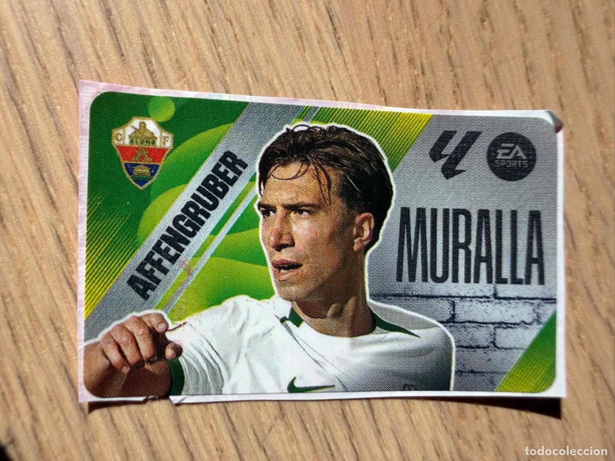 Cartes &agrave; collectionner de Football: MURALLA AFFENGRUBER ELCHE 25 26 2025 2026 LIGA EA SPORTS CHICLES CHICLE ESTE SIN PEGAR