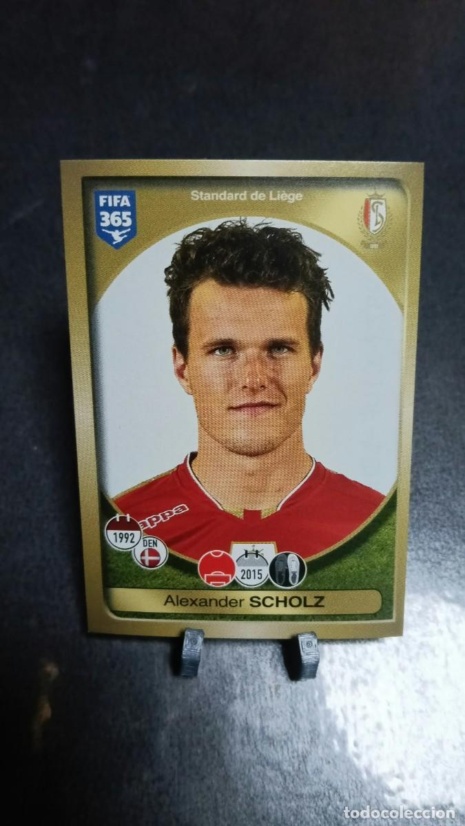 Cromos de f&uacute;tbol: Scholz 178 Standard de Liege 2016 2017 Fifa 365 Sin Pegar