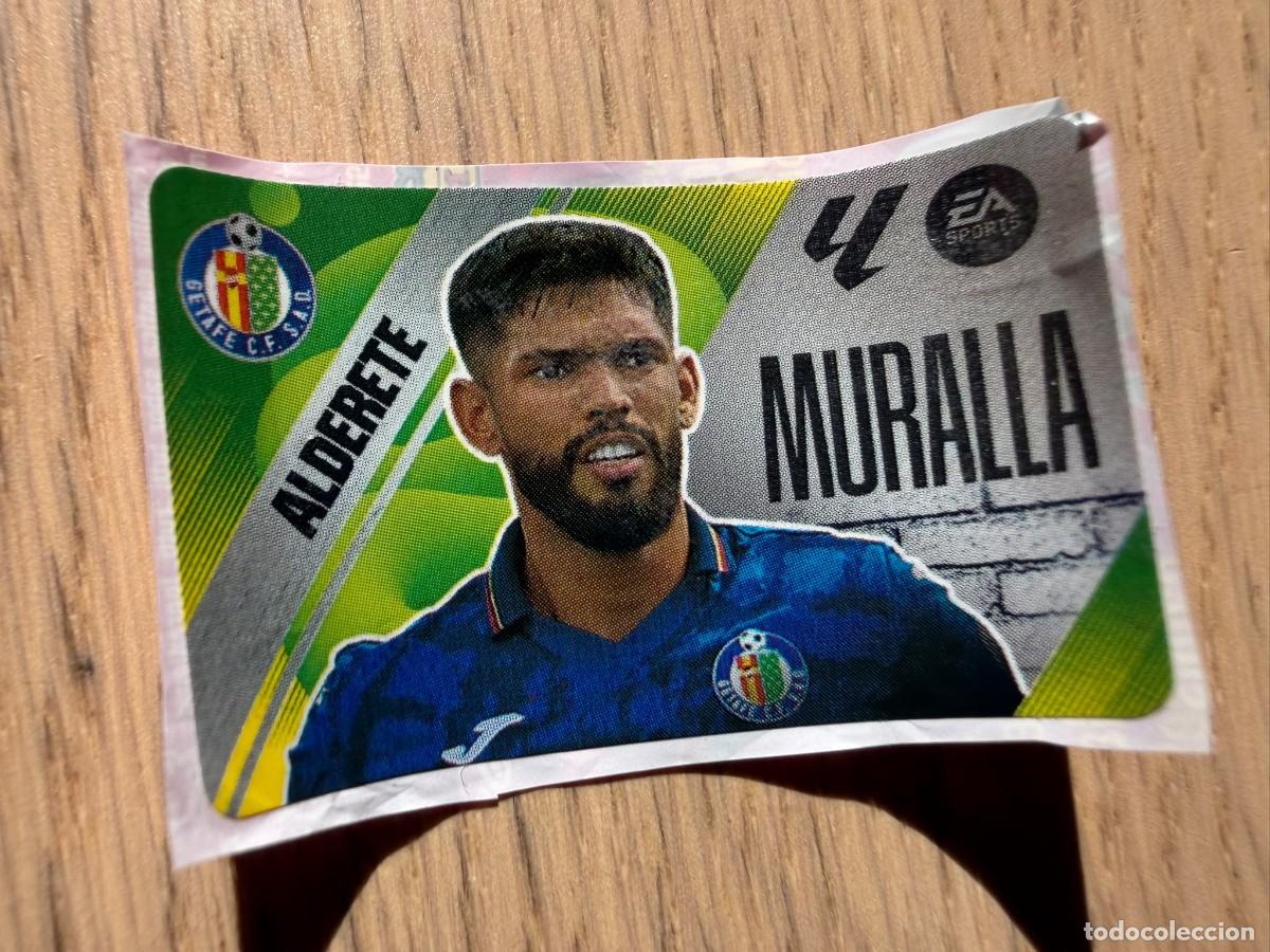 Cromos de f&uacute;tbol: MURALLA ALDERETE GETAFE 25 26 2025 2026 LIGA EA SPORTS CHICLES CHICLE ESTE SIN PEGAR