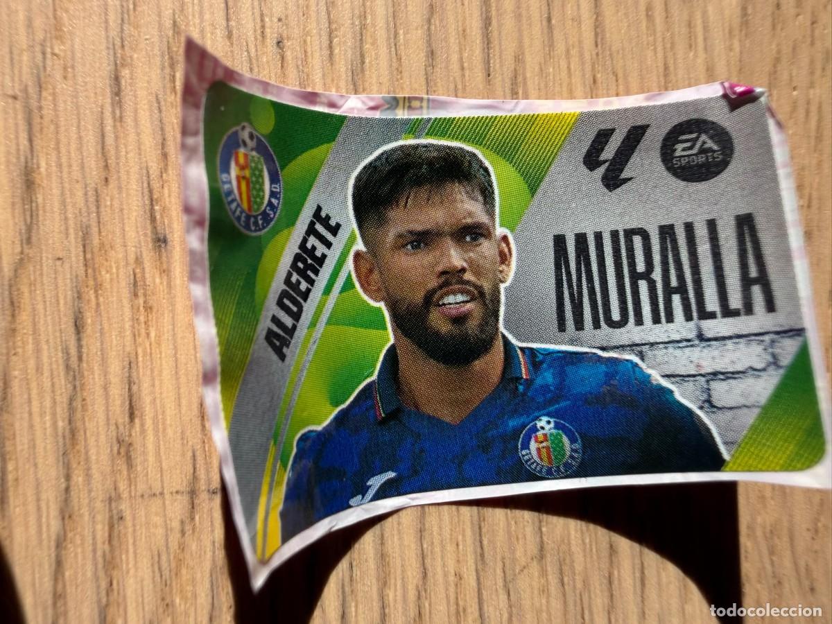 Cromos de f&uacute;tbol: MURALLA ALDERETE GETAFE 25 26 2025 2026 LIGA EA SPORTS CHICLES CHICLE ESTE SIN PEGAR
