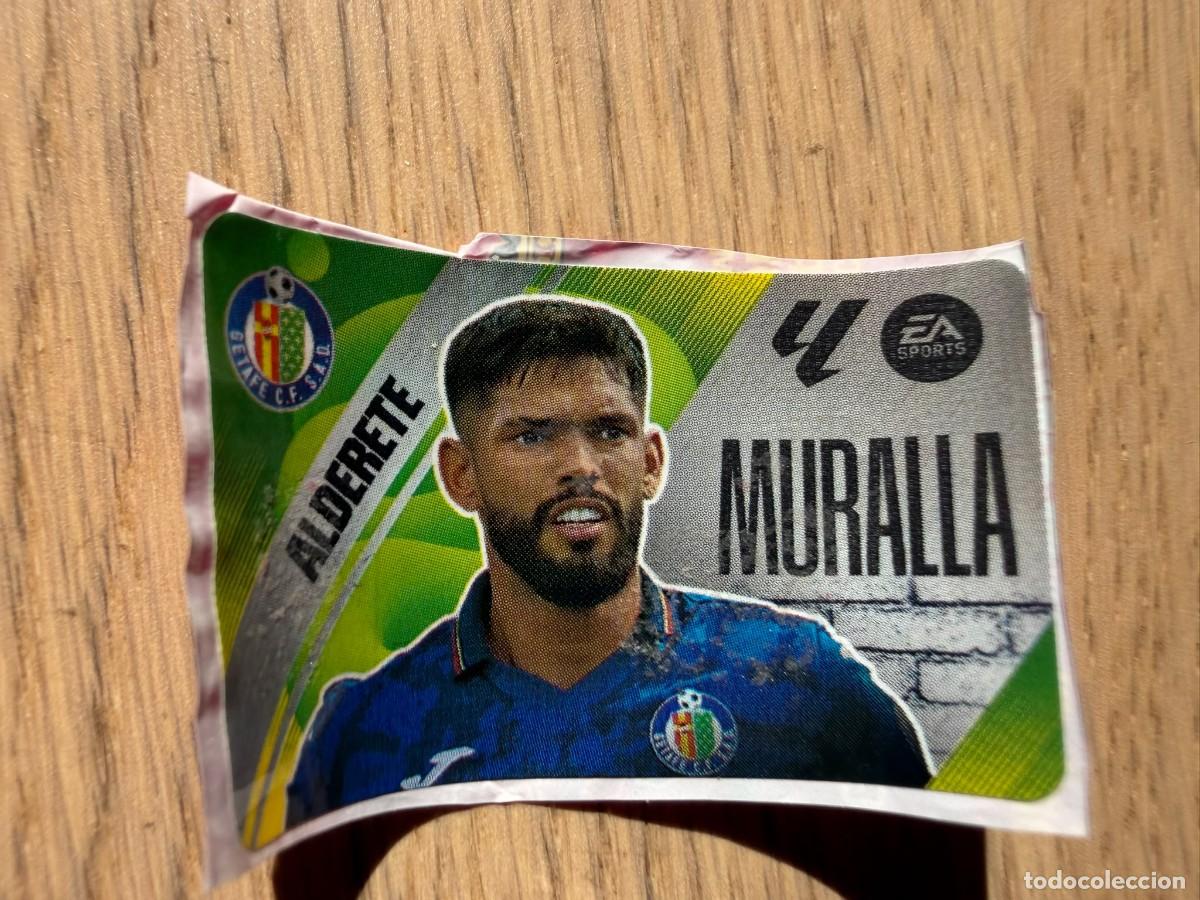 Cromos de f&uacute;tbol: MURALLA ALDERETE GETAFE 25 26 2025 2026 LIGA EA SPORTS CHICLES CHICLE ESTE SIN PEGAR