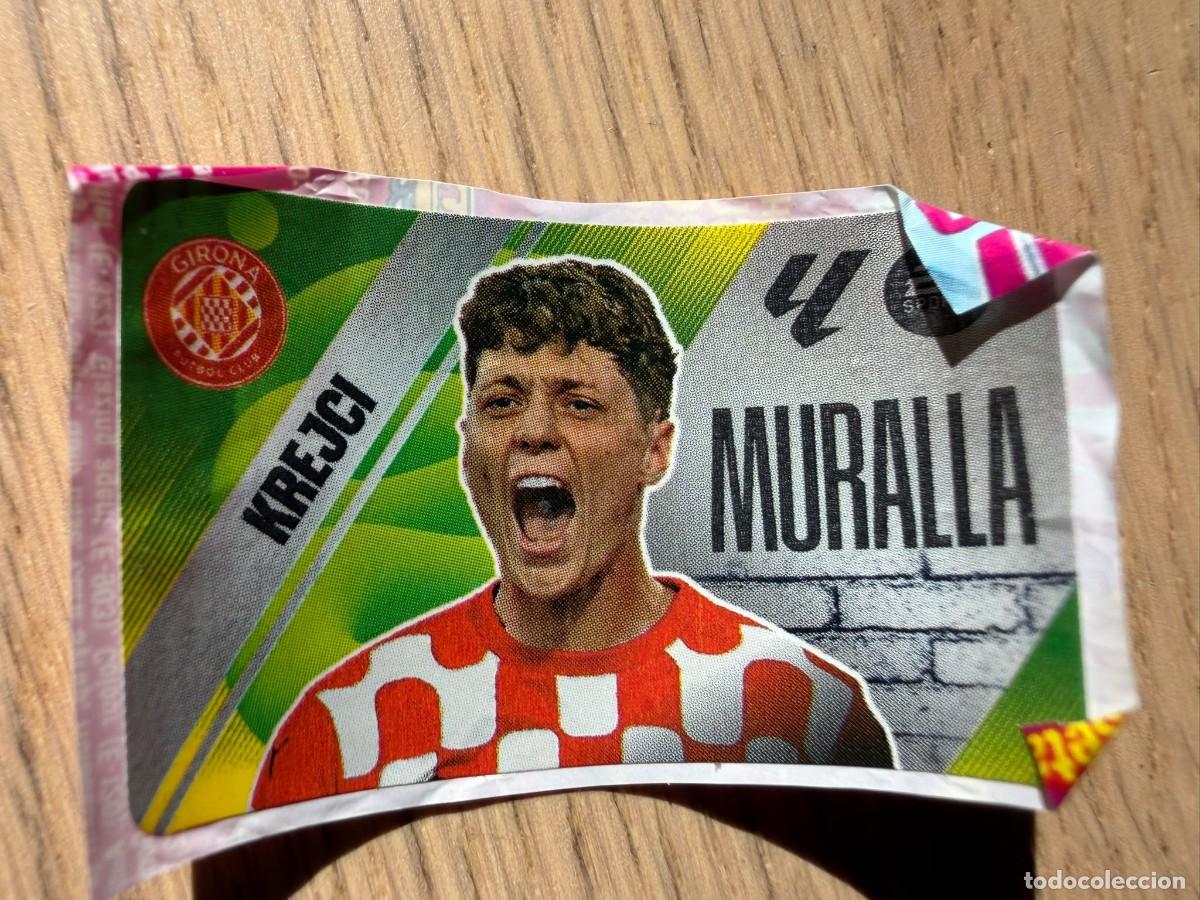 Cromos de f&uacute;tbol: MURALLA KREJCI GIRONA 25 26 2025 2026 LIGA EA SPORTS CHICLES CHICLE ESTE SIN PEGAR