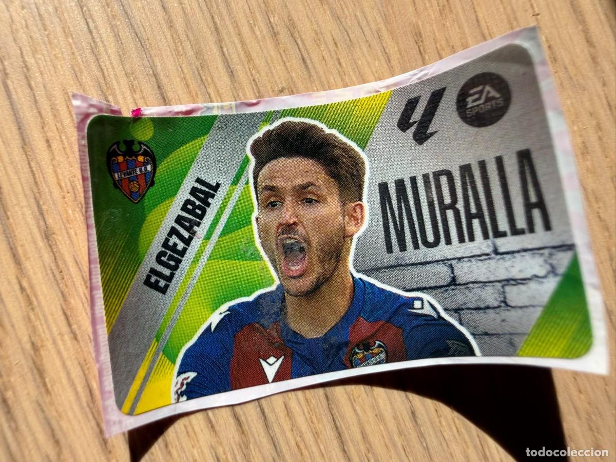 Cromos de f&uacute;tbol: MURALLA ELGEZABAL LEVANTE 25 26 2025 2026 LIGA EA SPORTS CHICLES CHICLE ESTE SIN PEGAR