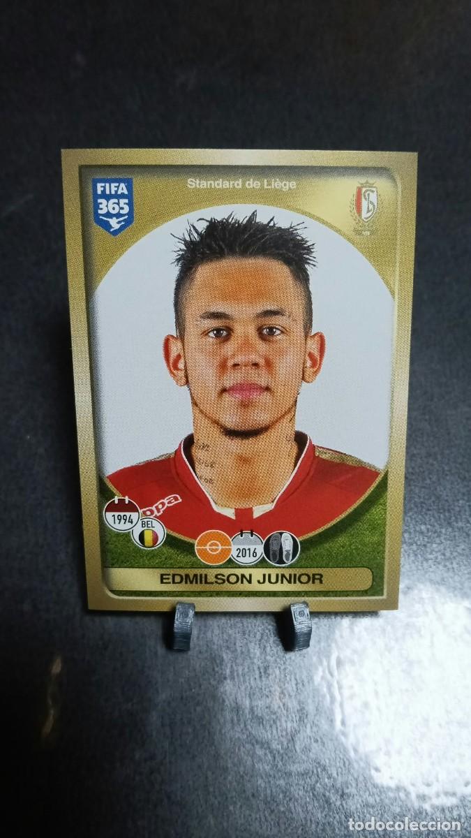 Cromos de f&uacute;tbol: Edmilson Junior 185 Standard de Liege 2016 2017 Fifa 365 Sin Pegar