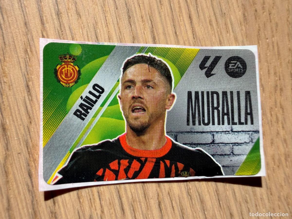 Figurine di Calcio: MURALLA RAILLO MALLORCA 25 26 2025 2026 LIGA EA SPORTS CHICLES CHICLE ESTE SIN PEGAR