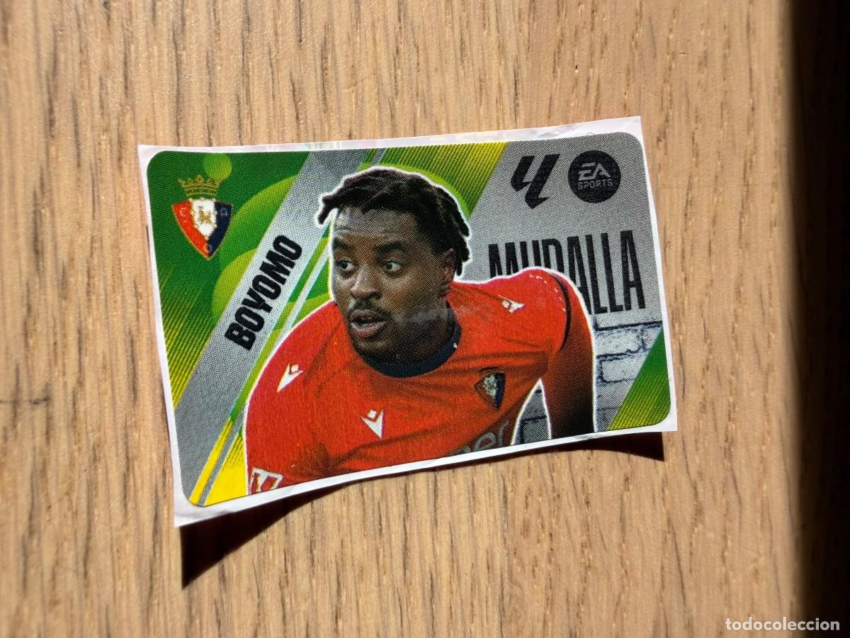 Figurine di Calcio: MURALLA BOYOMO OSASUNA 25 26 2025 2026 LIGA EA SPORTS CHICLES CHICLE ESTE SIN PEGAR