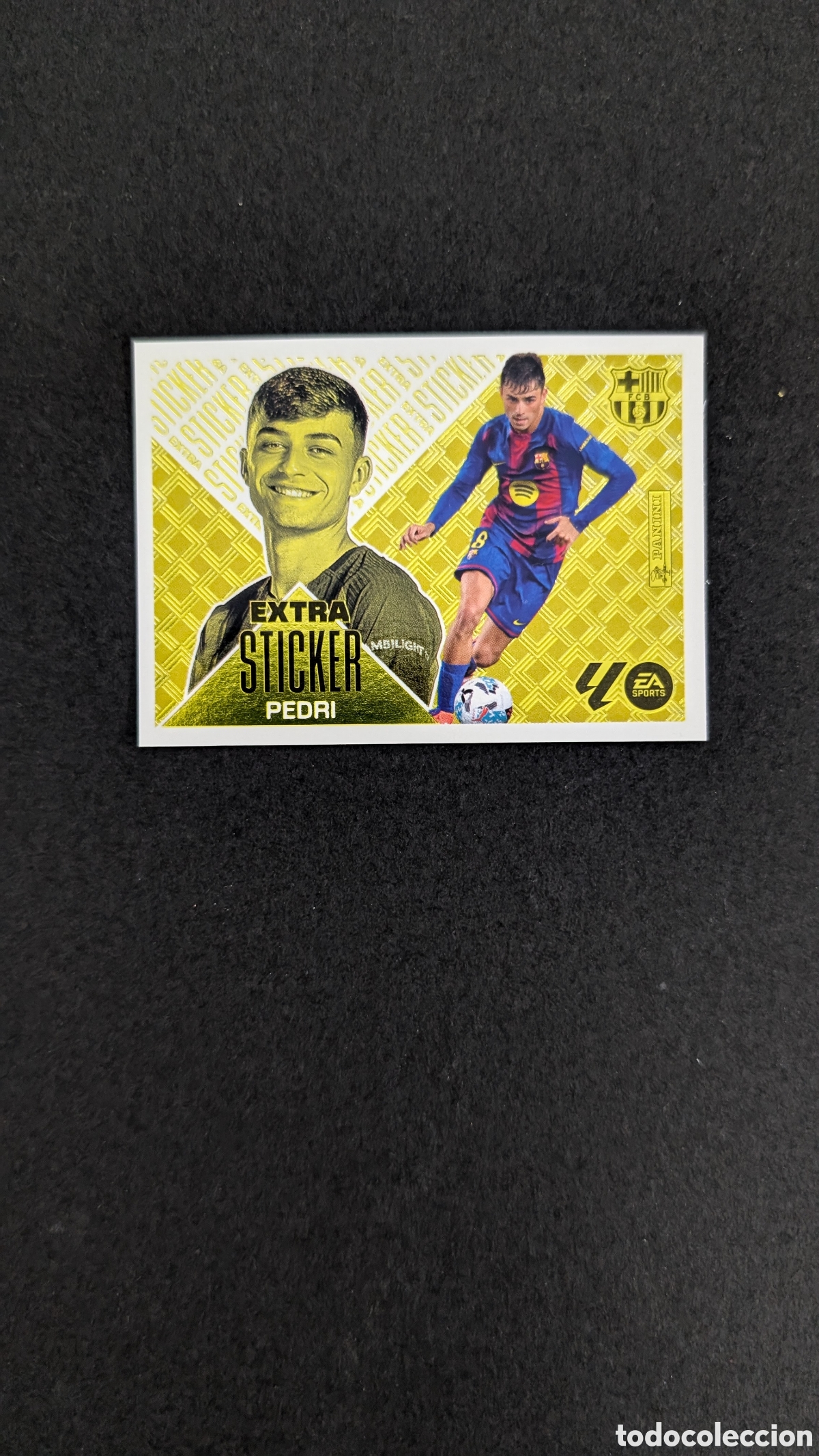 Figurine di Calcio: PEDRI BARCELONA ORO GOLD EXTRA STICKER LIGA ESTE 2026/27 26 27 NUNCA PEGADO