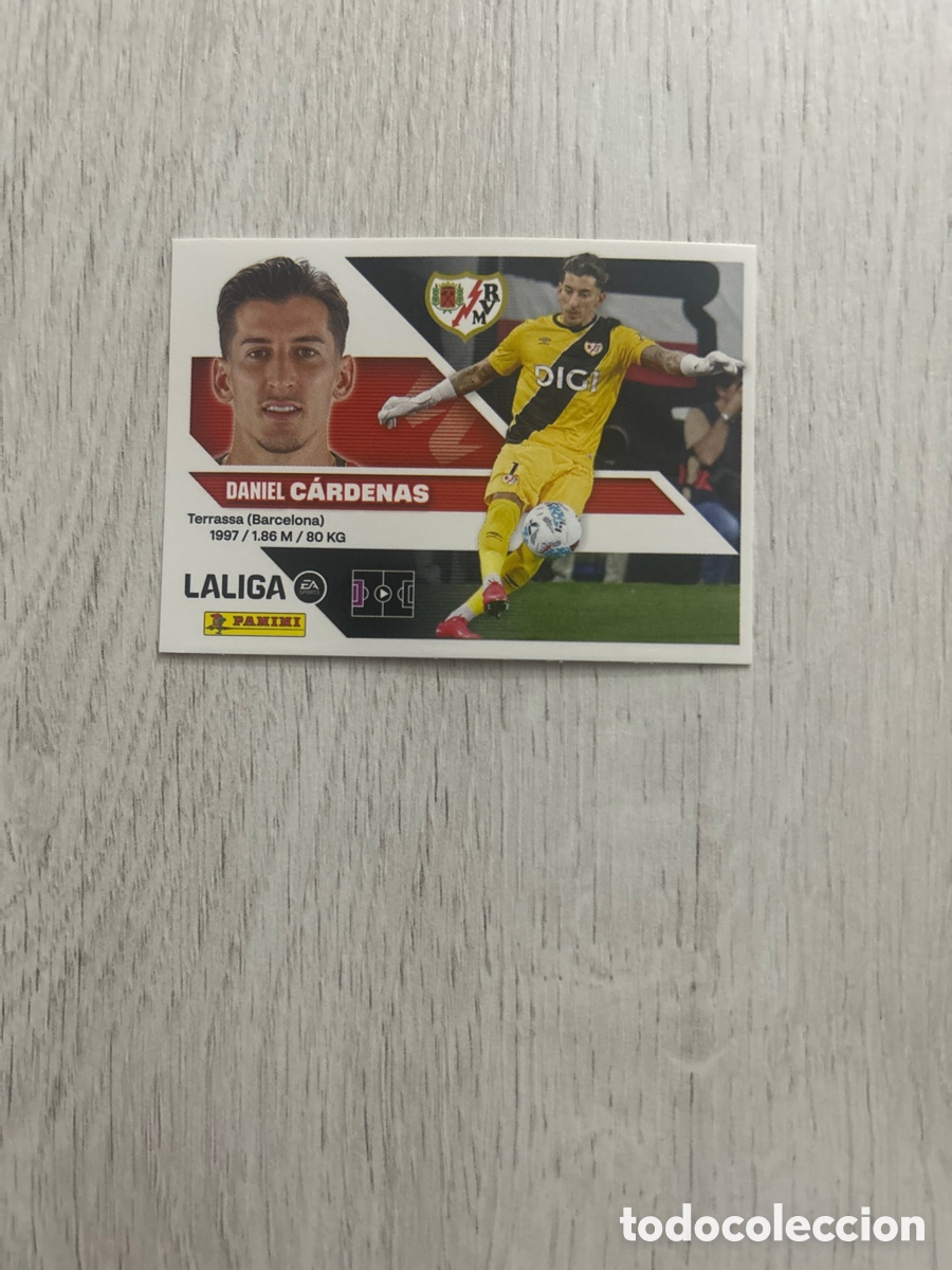 Figurine di Calcio: C&aacute;rdenas 4 Rayo Vallecano Liga Este 2026/27 26-27 Panini