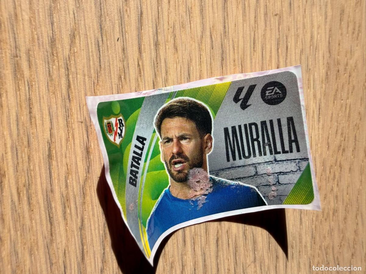 Figurine di Calcio: MURALLA BATALLA RAYO VALLECANO 25 26 2025 2026 LIGA EA SPORTS CHICLES CHICLE ESTE SIN PEGAR