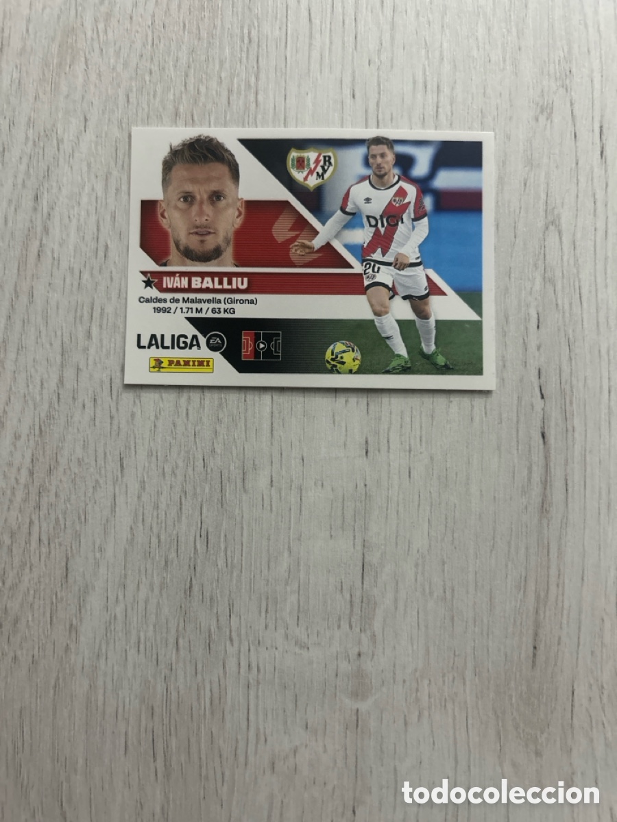 Figurine di Calcio: Balliu 6 Rayo Vallecano Liga Este 2026/27 26-27 Panini