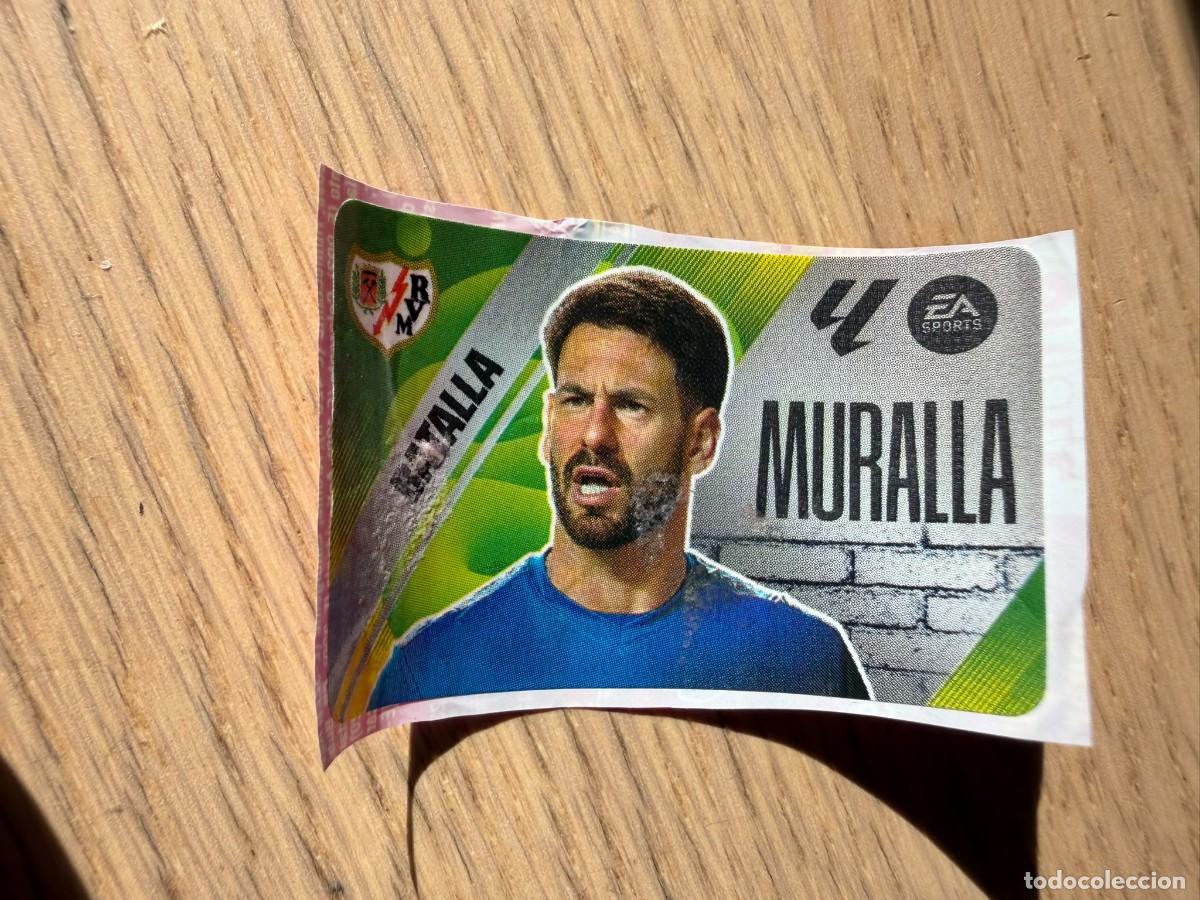 Figurine di Calcio: MURALLA BATALLA RAYO VALLECANO 25 26 2025 2026 LIGA EA SPORTS CHICLES CHICLE ESTE SIN PEGAR