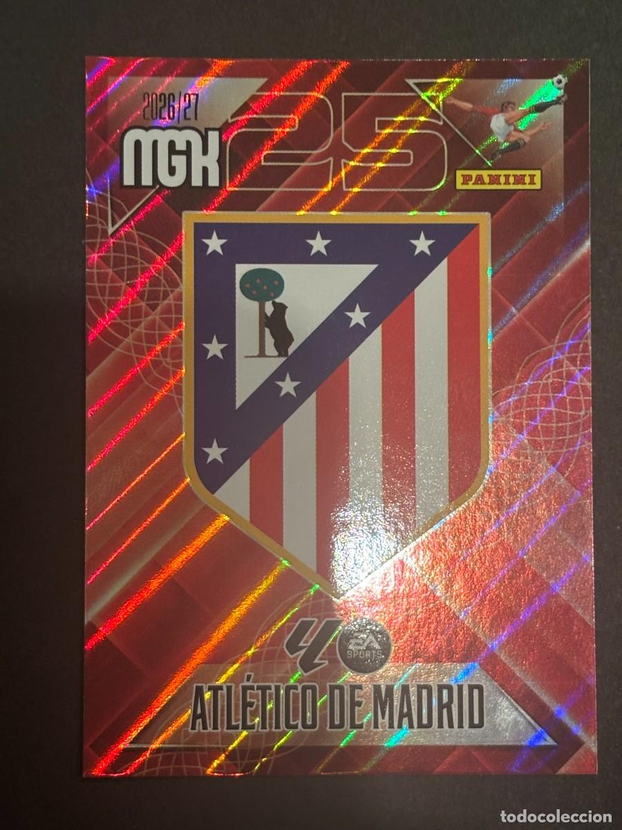 Cromos de f&uacute;tbol: 55 ESCUDO AT MADRID MEGACRACKS MGK 26-27 2026-2027 PANINI LIGA