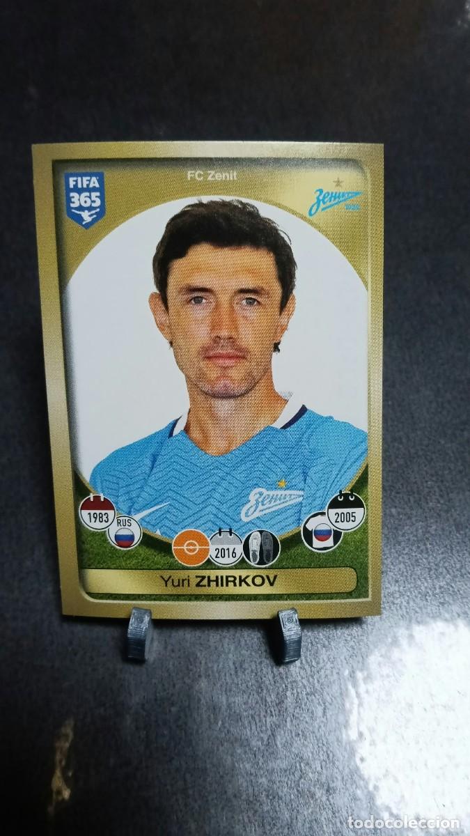 Cromos de f&uacute;tbol: Zhirkov 429 Zenit 2016 2017 Fifa 365 Sin Pegar