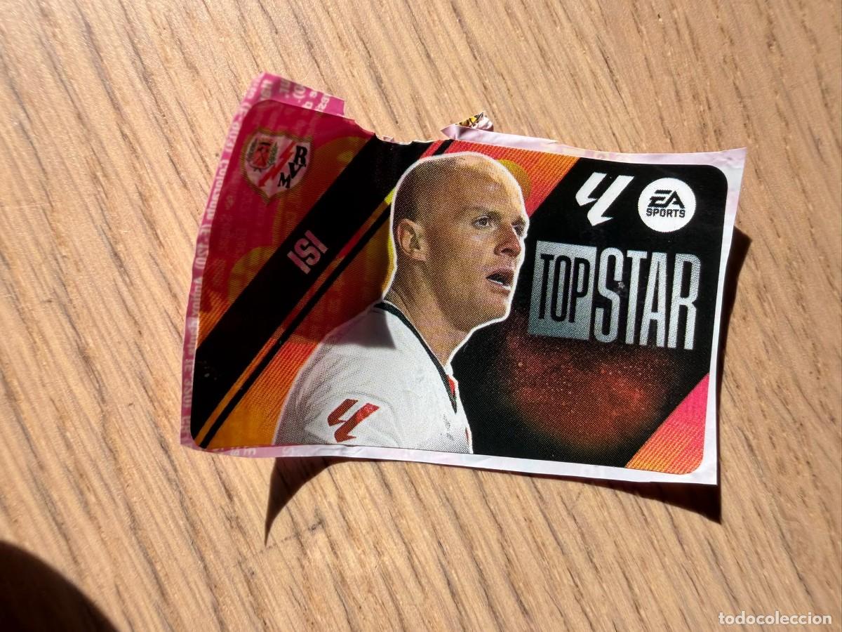 Cromos de f&uacute;tbol: TOP STAR ISI RAYO VALLECANO ALGO ROTO 25 26 2025 2026 LIGA EA SPORTS CHICLES CHICLE ESTE SIN PEGAR