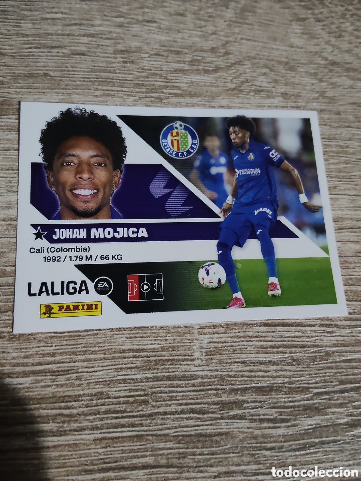 Cromos de f&uacute;tbol: Mojica fichaje 23 Getafe liga 226 2027 26 27 ediciones este