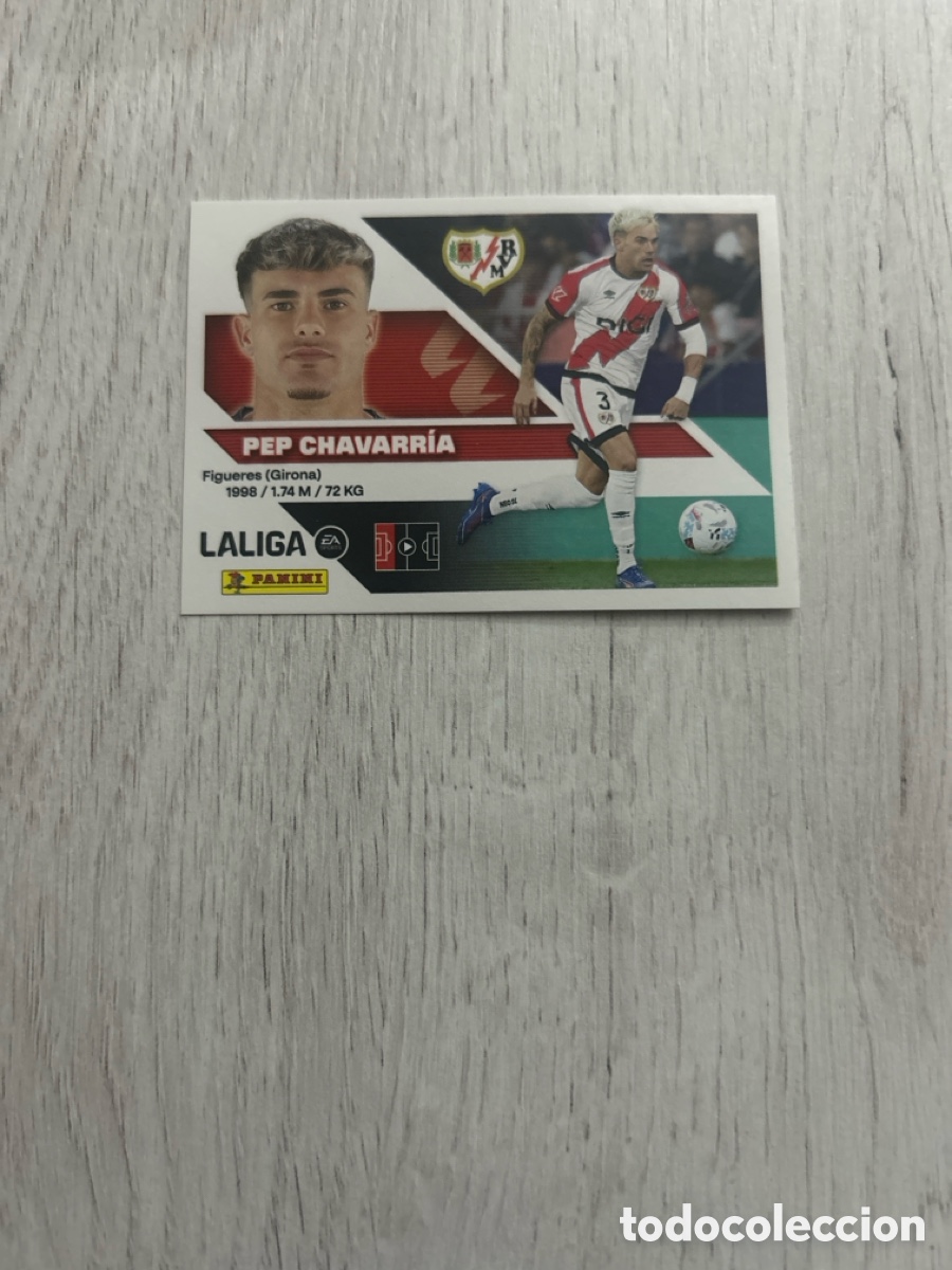 Figurine di Calcio: Pep Chavarr&iacute;a 10 Rayo Vallecano Liga Este 2026/27 26-27 Panini
