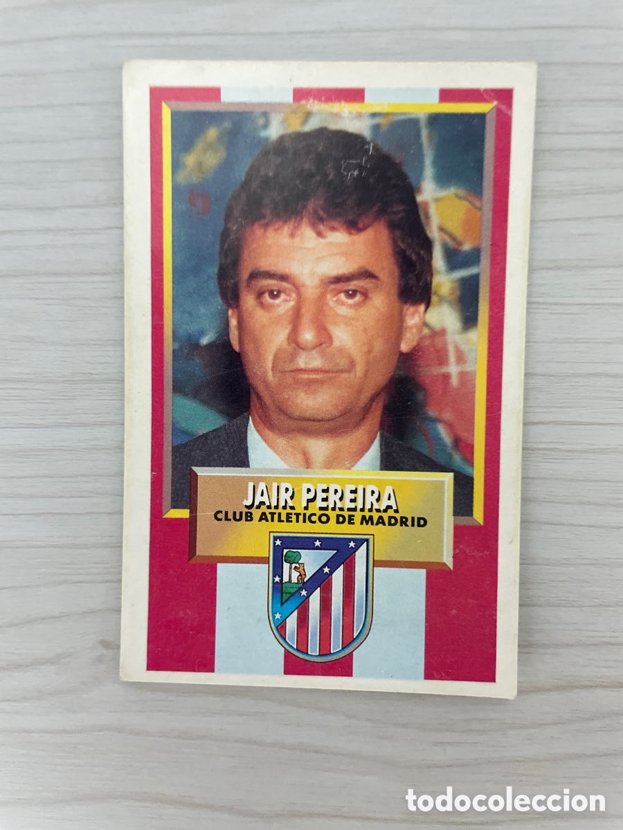 Cromos de f&uacute;tbol: 12 cromos originales de la liga, club atl&eacute;tico de Madrid temporada 93/94