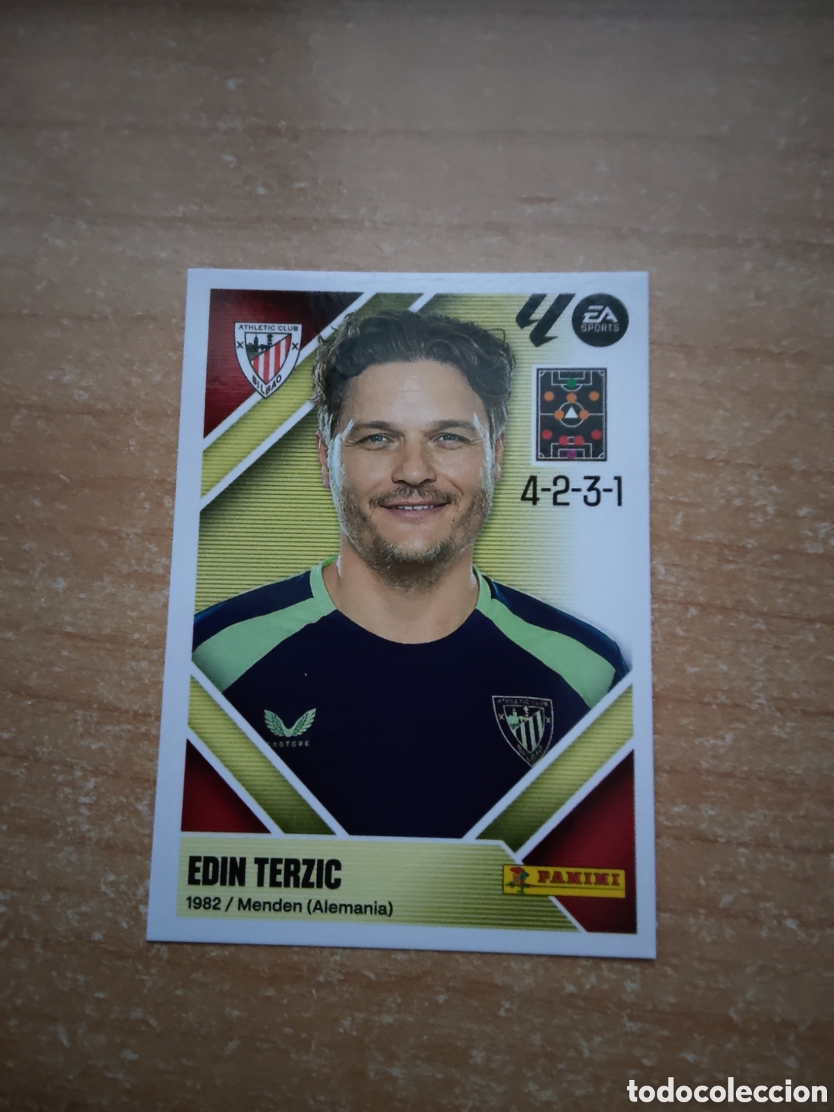 Figurine di Calcio: 2 EDIN TERZIC ATHLETIC CLUB LIGA ESTE 2026 2027