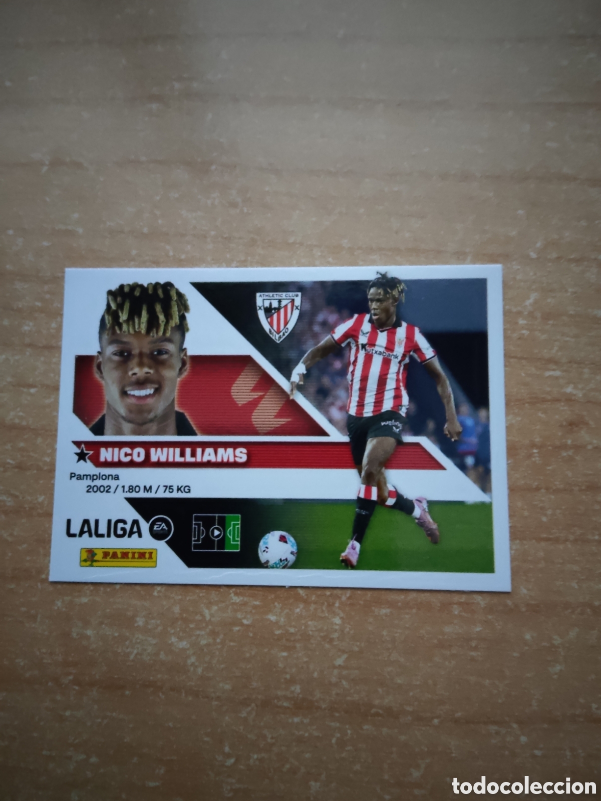 Figurine di Calcio: 18 NICO WILLIAMS ATHLETIC CLUB LIGA ESTE 2026 2027