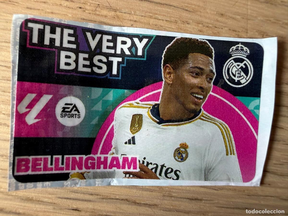 Cromos de f&uacute;tbol: THE VERY BEST BELLINGHAM REAL MADRID 24 25 2024 2025 LIGA EA SPORTS CHICLES CHICLE ESTE SIN PEGAR