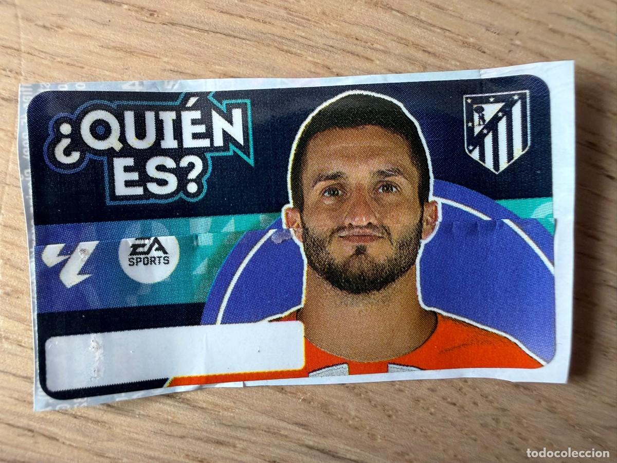 Figurine di Calcio: QUIEN ES KOKE ATLETICO MADRID 24 25 2024 2025 LIGA EA SPORTS CHICLES CHICLE ESTE SIN PEGAR