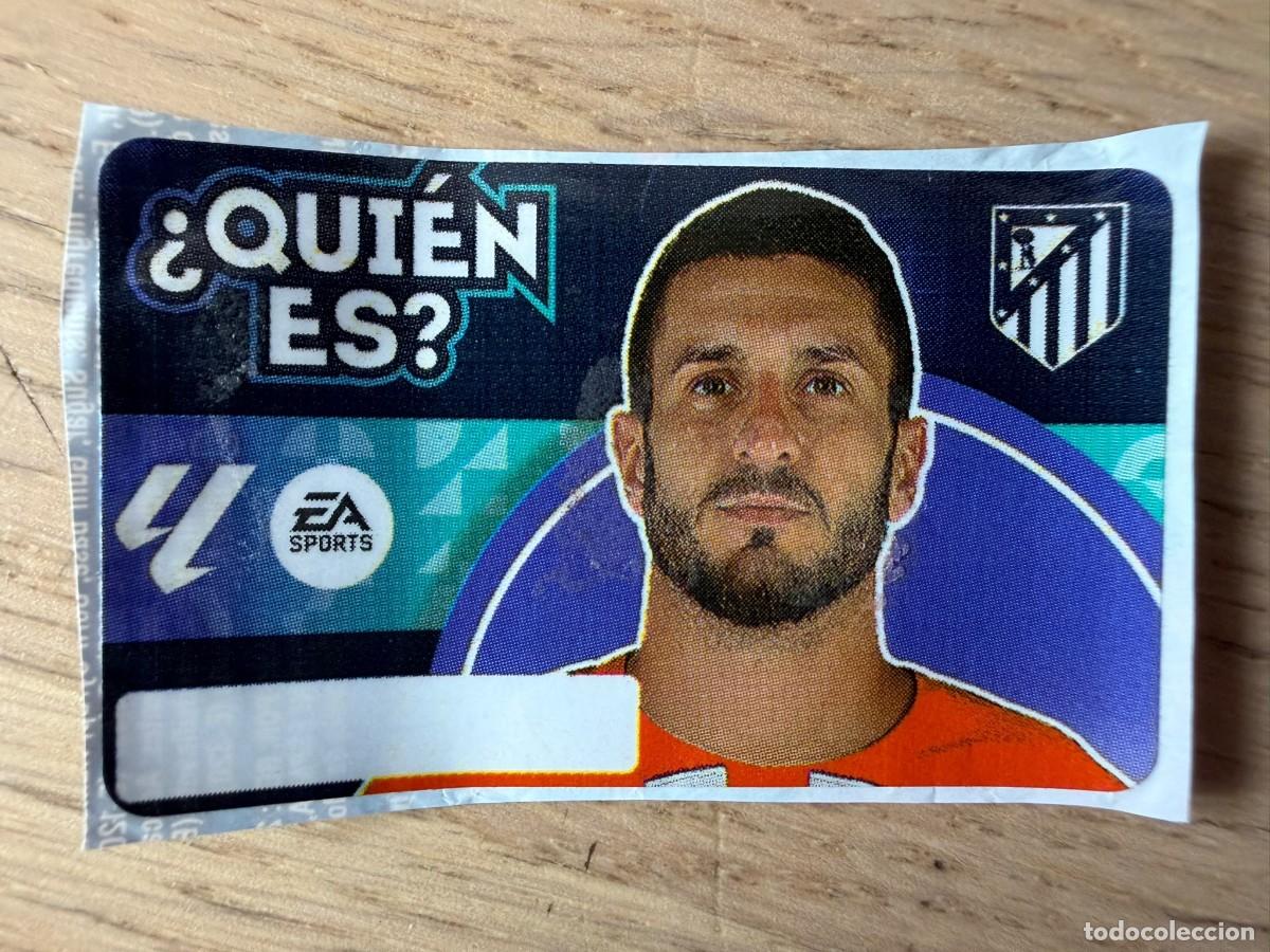 Cromos de f&uacute;tbol: QUIEN ES KOKE ATLETICO MADRID 24 25 2024 2025 LIGA EA SPORTS CHICLES CHICLE ESTE SIN PEGAR