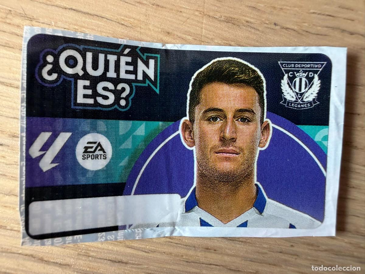 Cromos de f&uacute;tbol: QUIEN ES RABA LEGANES 24 25 2024 2025 LIGA EA SPORTS CHICLES CHICLE ESTE SIN PEGAR