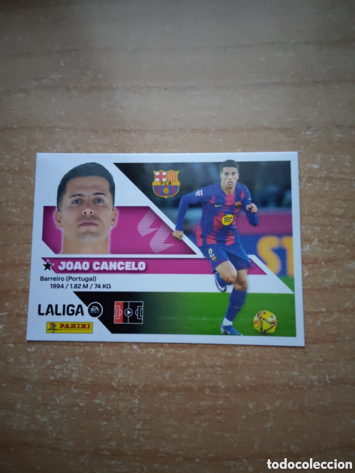 Cromos de f&uacute;tbol: 9 JOAO CANCELO BARCELONA LIGA ESTE 2026 2027