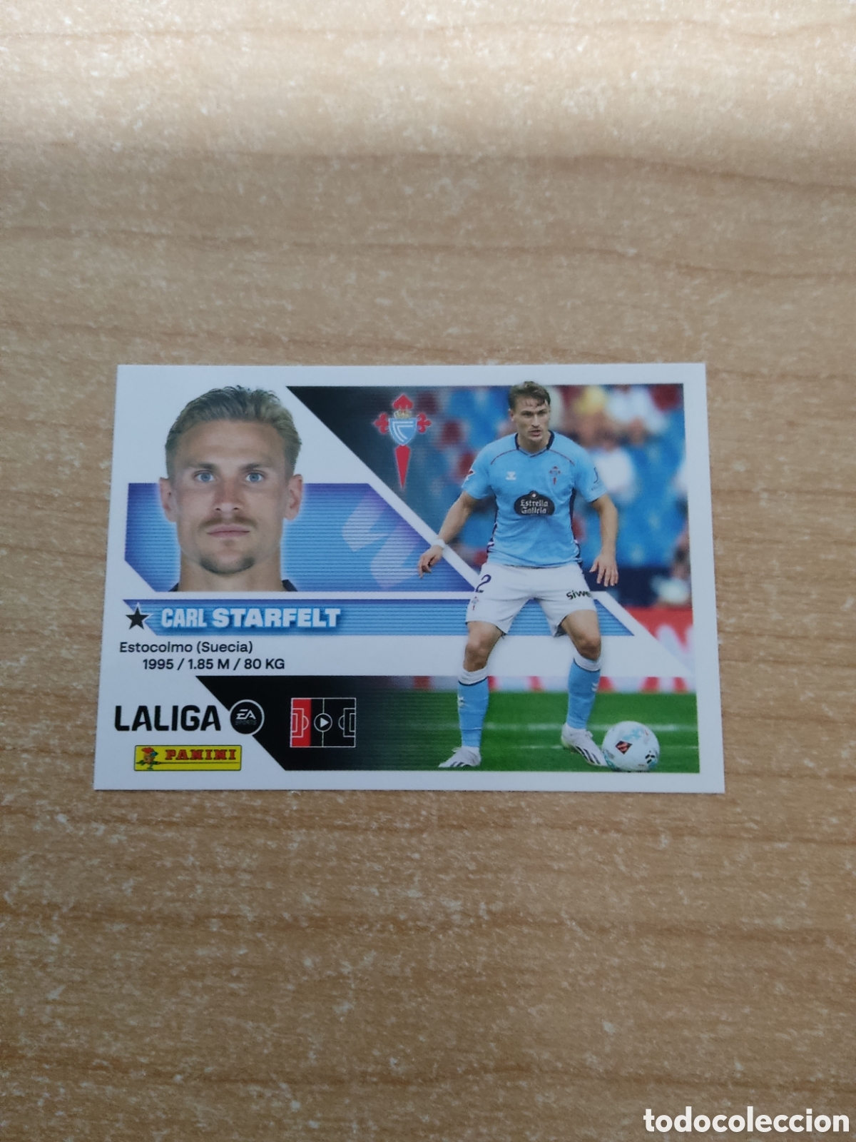 Cromos de f&uacute;tbol: 8 STARFELT CELTA VIGO LIGA ESTE 2026 2027
