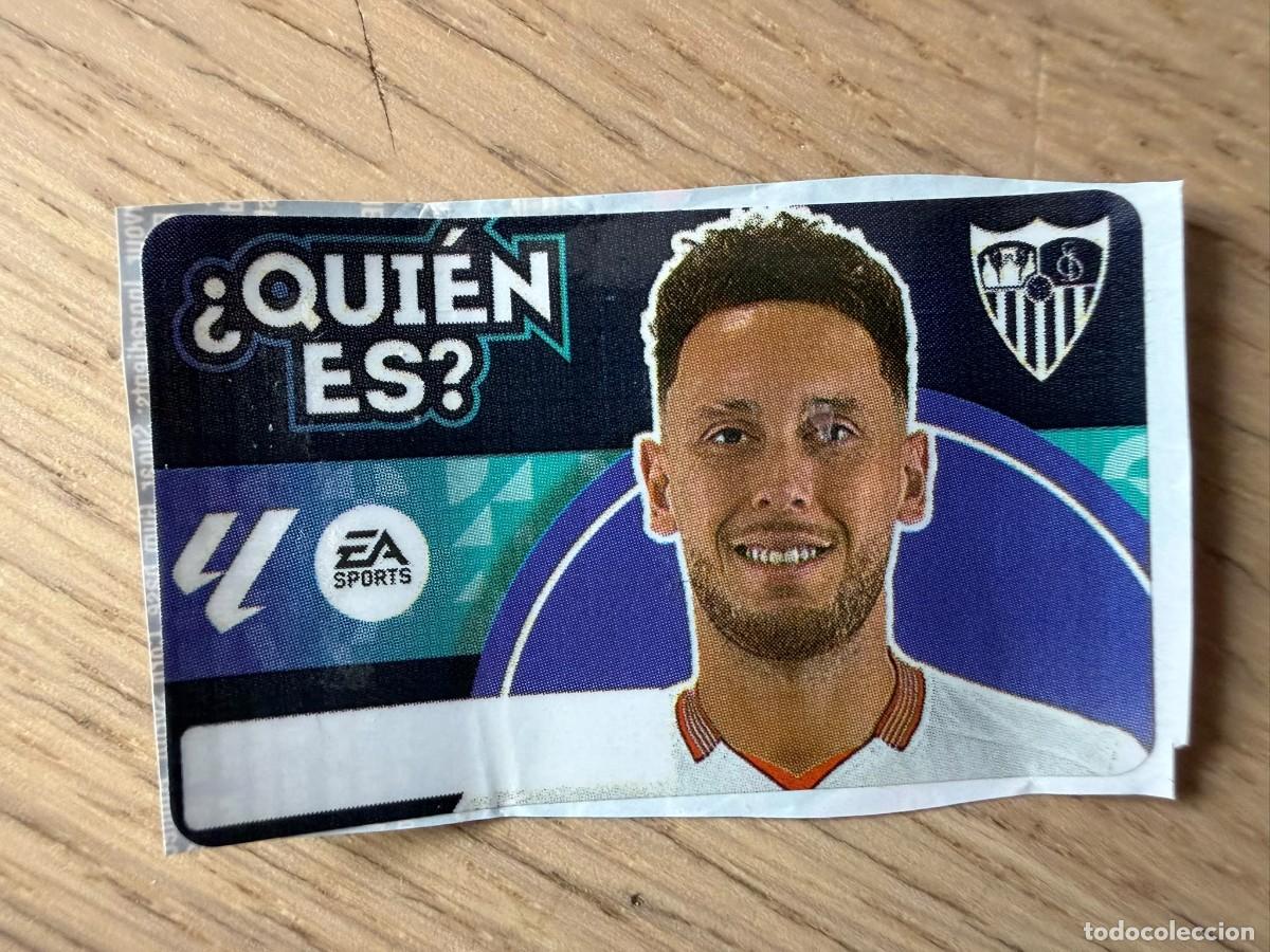 Figurine di Calcio: QUIEN ES OCAMPOS SEVILLA 24 25 2024 2025 LIGA EA SPORTS CHICLES CHICLE ESTE SIN PEGAR