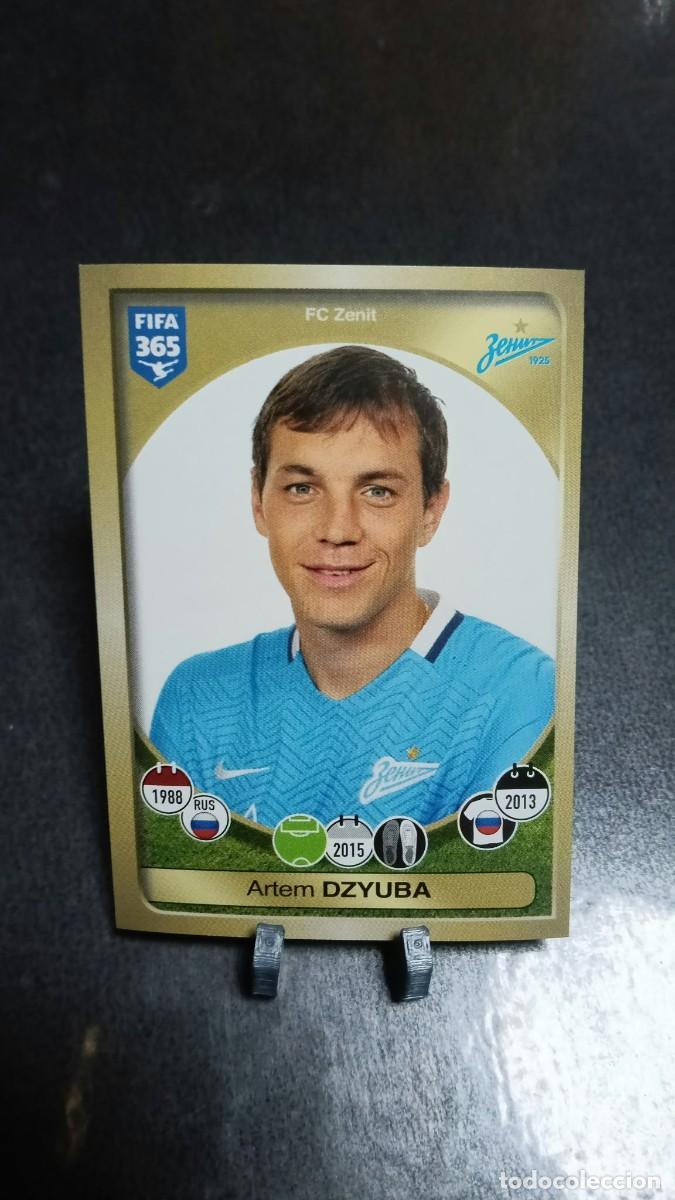 Cromos de f&uacute;tbol: Dzyuba 435 Zenit 2016 2017 Fifa 365 Sin Pegar