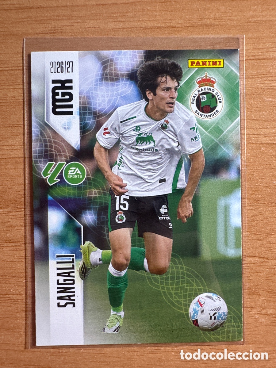 Cromos de f&uacute;tbol: 276 SANGALLI RACING DE SANTANDER MEGACRACKS 2026 2027 (MGK 26 27)