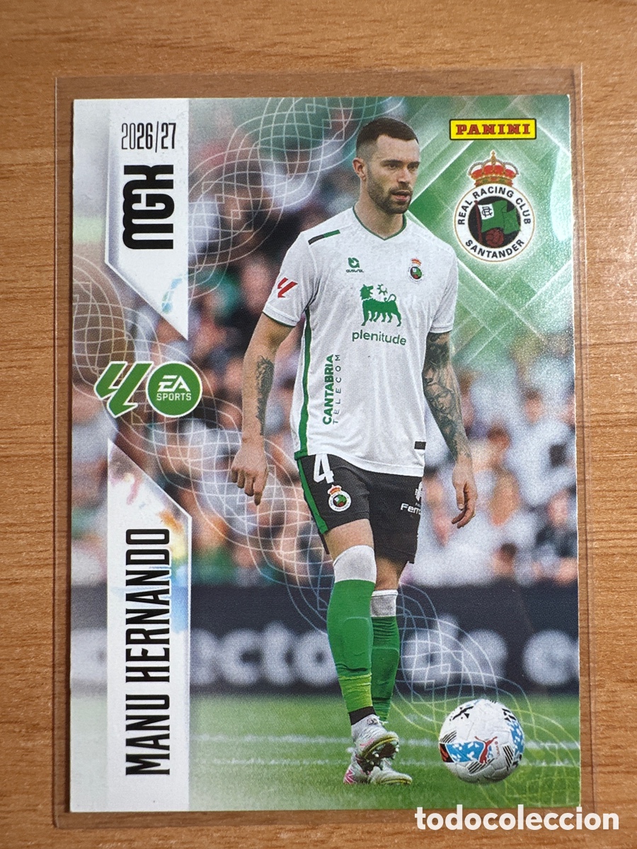 Cromos de f&uacute;tbol: 278 MANU HERNANDO RACING DE SANTANDER MEGACRACKS 2026 2027 (MGK 26 27)
