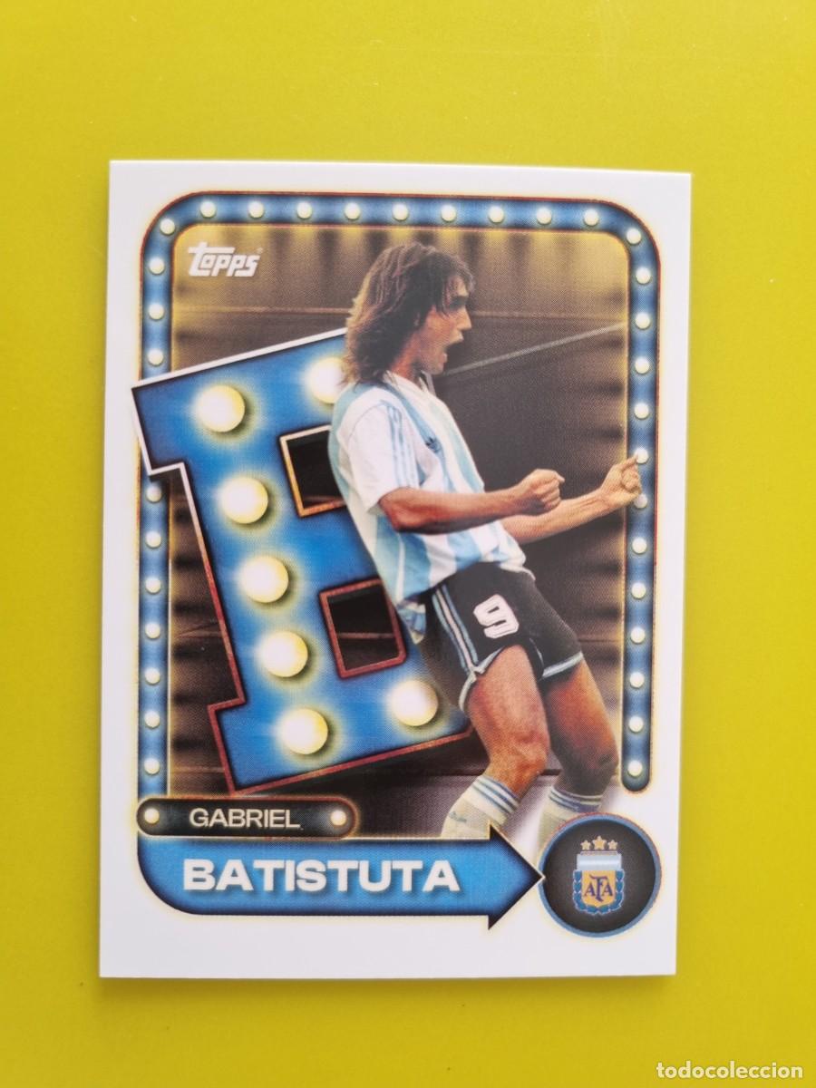 Cromos de f&uacute;tbol: CROMO FUTBOL ARGENTINA TOPPS COLLECTOR TIN AFA 26 2026 BATISTUTA 22 AR926