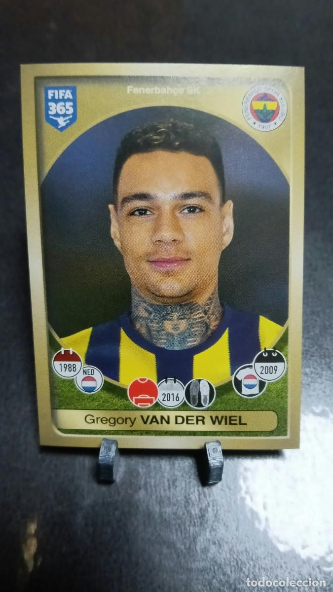 Football Stickers: Van Der Wiel 400 Fenerbahce 2016 2017 Fifa 365 Sin Pegar