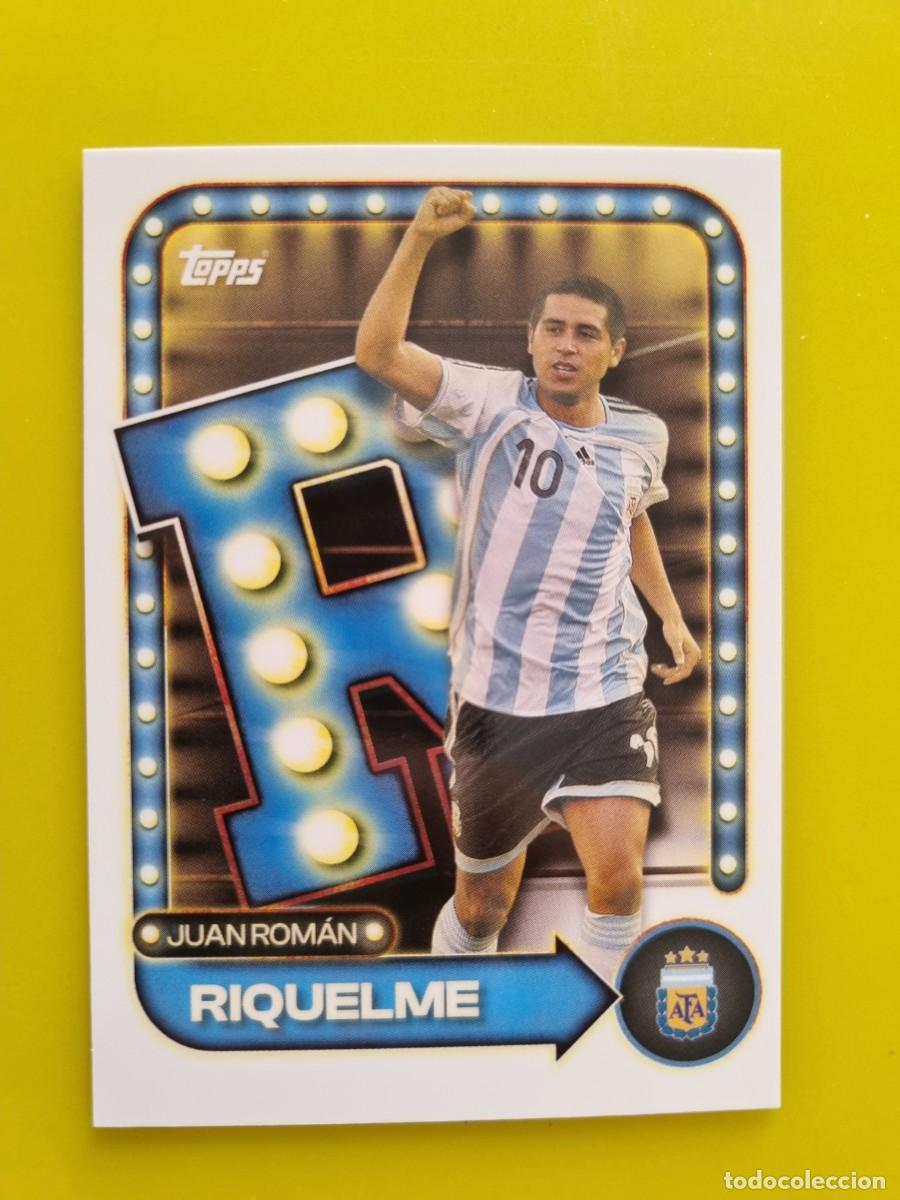 Football Stickers: CROMO FUTBOL ARGENTINA TOPPS COLLECTOR TIN AFA 26 2026 RIQUELME 21 AR926