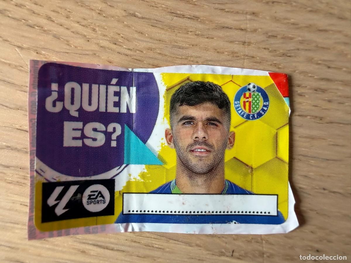 Cromos de f&uacute;tbol: QUIEN ES ALE&Ntilde;A GETAFE 23 24 2023 2024 LIGA EA SPORTS CHICLES CHICLE ESTE SIN PEGAR