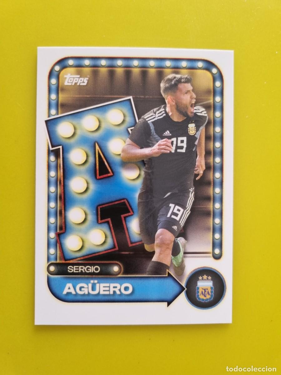 Football Stickers: CROMO FUTBOL ARGENTINA TOPPS COLLECTOR TIN AFA 26 2026 AG&Uuml;ERO 24 AR926