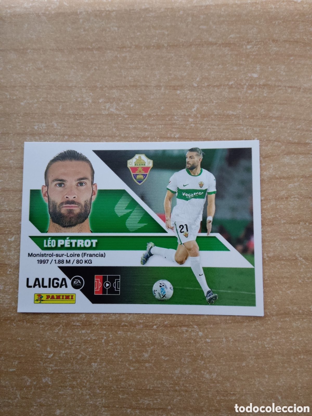 Football Stickers: 5 PETROT ELCHE LIGA ESTE 2026 2027