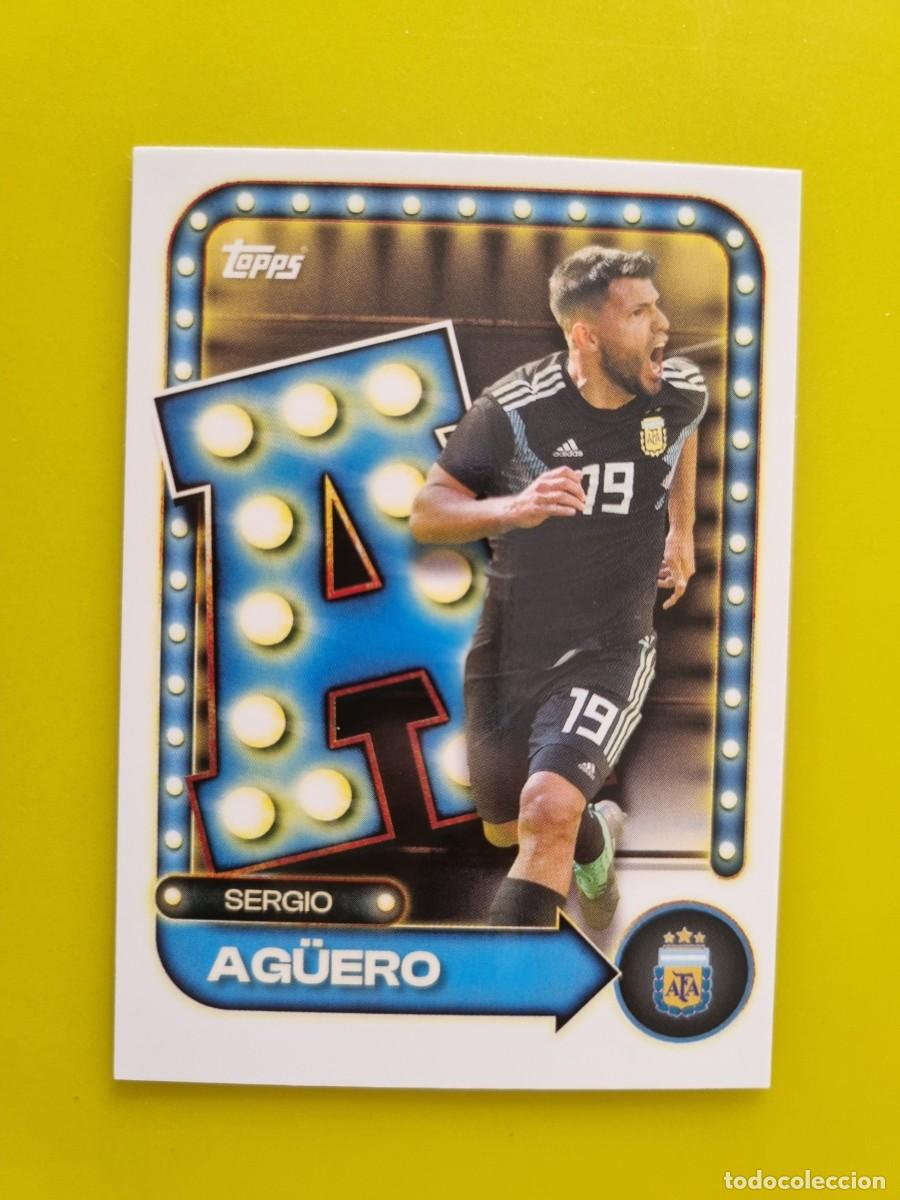 Football Stickers: CROMO FUTBOL ARGENTINA TOPPS COLLECTOR TIN AFA 26 2026 AG&Uuml;ERO 24 AR926